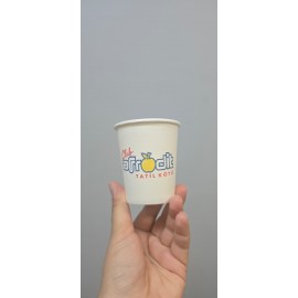 7 Oz Baskılı Karton Bardak