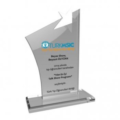 YILDIZ KRİSTAL PLAKET