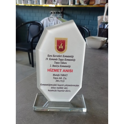 Kristal Kumlama Plaket